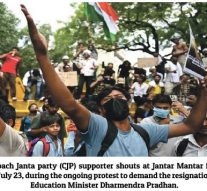‘COCKROACH’ PROTESTS: MODI PROMISES TO PUNISH CORRUPT OFFICIALS IN BID TO QUELL ANGER!  By Amrit Dhillon