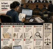 HOW LAW REPORTERS COVER COURT NEWS… No news is good news!By Dr Olav Albuquerque