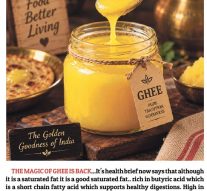 THE ELIXER OF INDIAN CUISINE: GHEE!